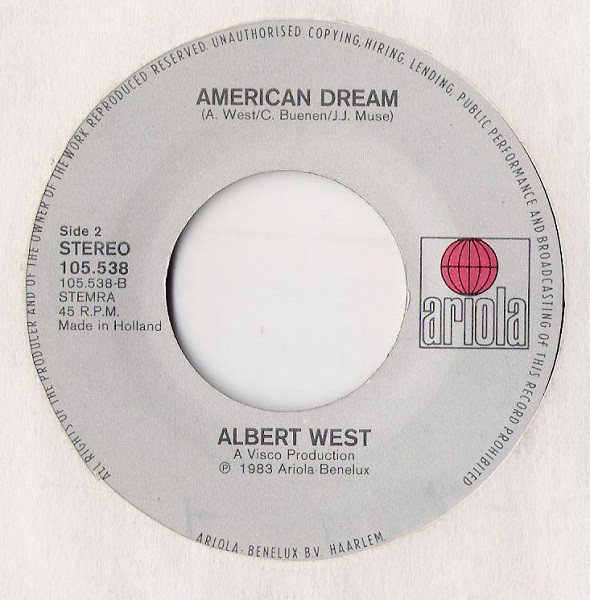 Albert West – Treat Me Gently In The Morning (1983) – Foto 1