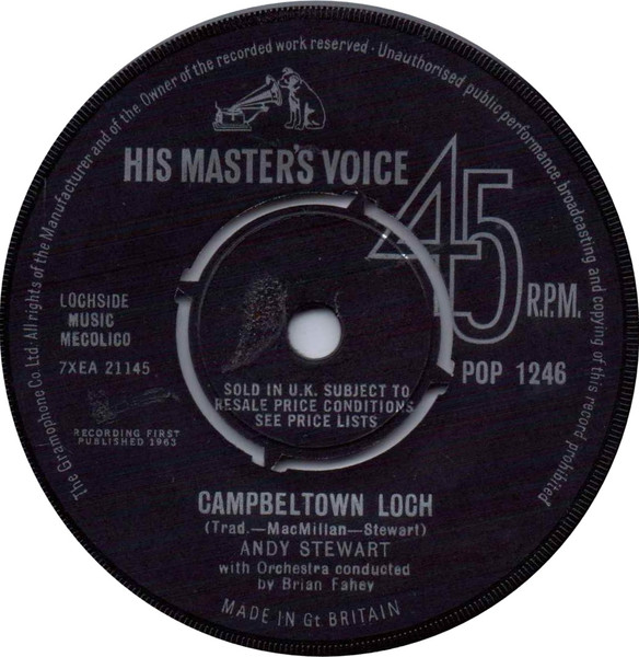 Andy Stewart – Campbeltown Loch (1963) – Hoes