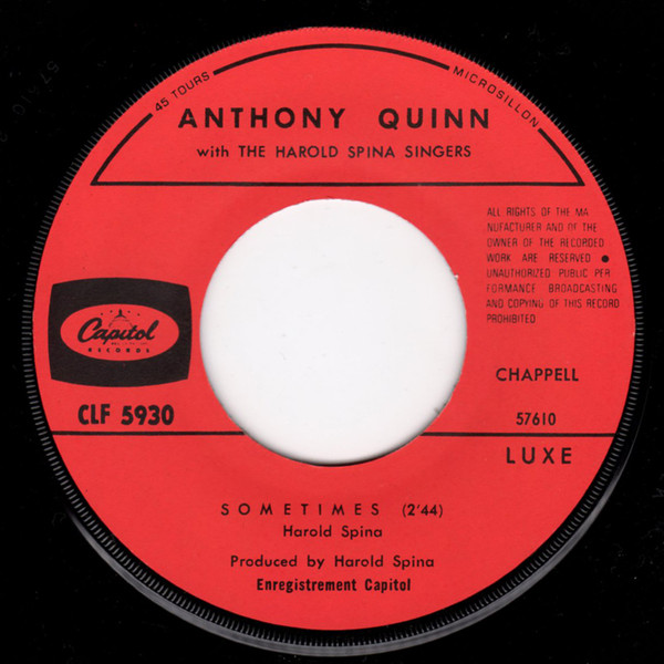 Anthony Quinn – I L♥ve You, You L♥ve Me (I Love You, You Love Me) (1967) – Foto 1