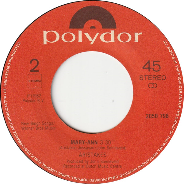 Aristakes – Don't Wanna Live Without You (1982) – Foto 1