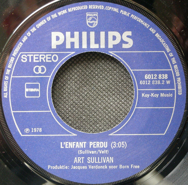 Art Sullivan – Monsieur Tu, Madame Vous (1978) – Foto 1