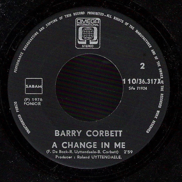 Barry Corbett – I'll Never Fall In Love Again (1976) – Foto 1