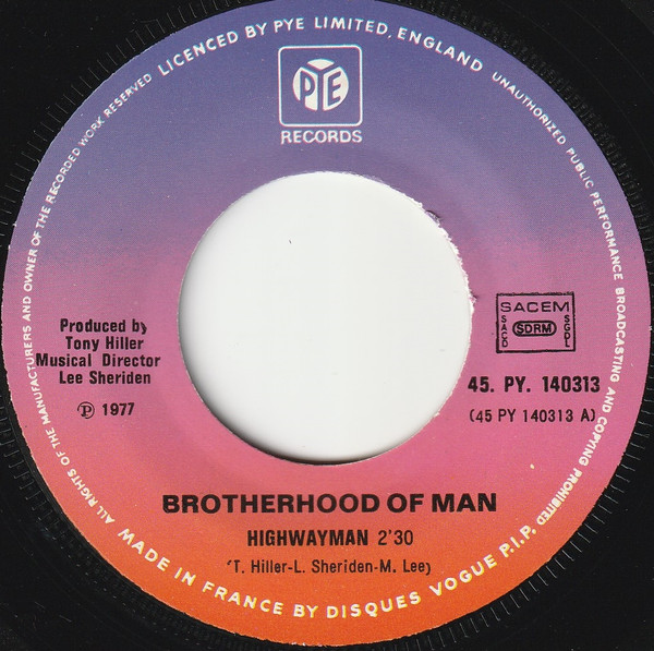 Brotherhood Of Man – Highwayman (1977) – Foto 2
