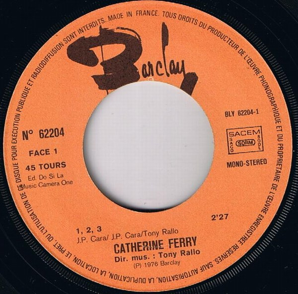 Catherine Ferry – 1, 2, 3 (1976) – Foto 2