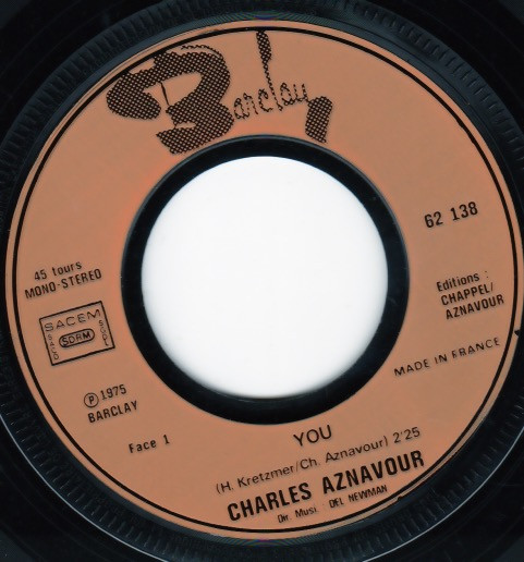 Charles Aznavour – You (1975) – Foto 2