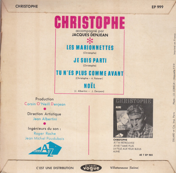 Christophe – Les Marionnettes (1965) – Foto 3