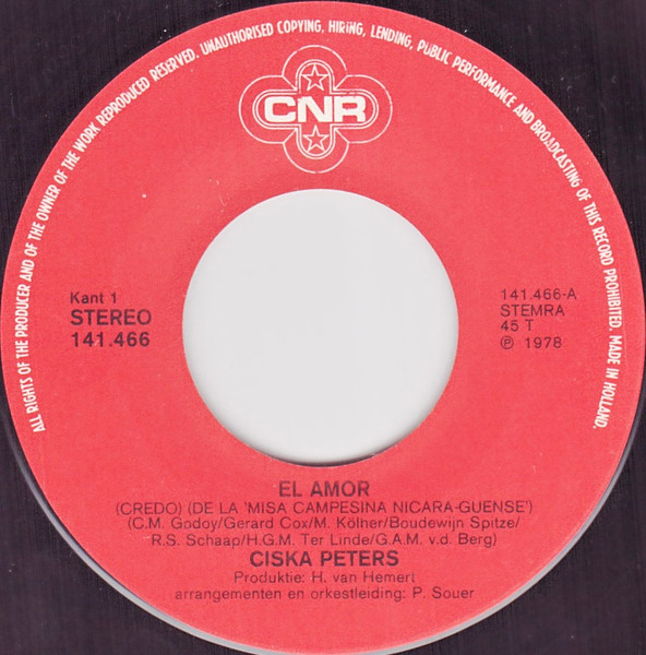 Ciska Peters – El Amor (1978) – Foto 2