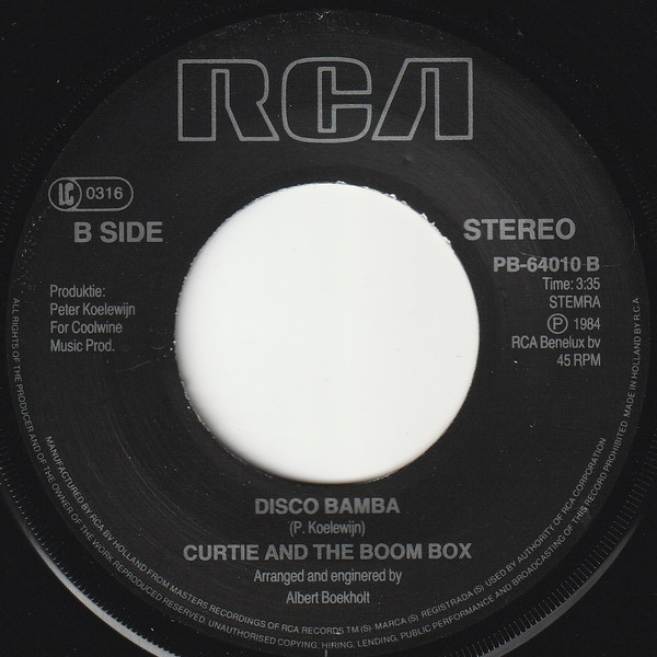 Curtie And The Boombox – Let's Talk It Over In The Ladies' Room (1984) – Foto 1
