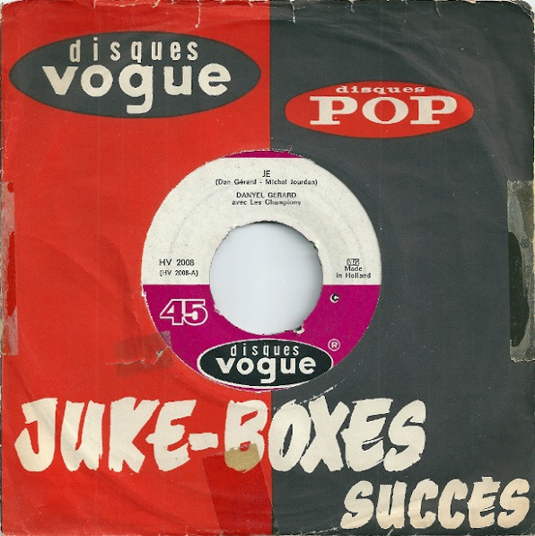 Danyel Gérard – Je / Sortez Sans Moi (1964) – Foto 2