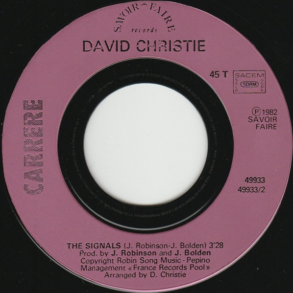 David Christie – Saddle Up (1982) – Foto 1