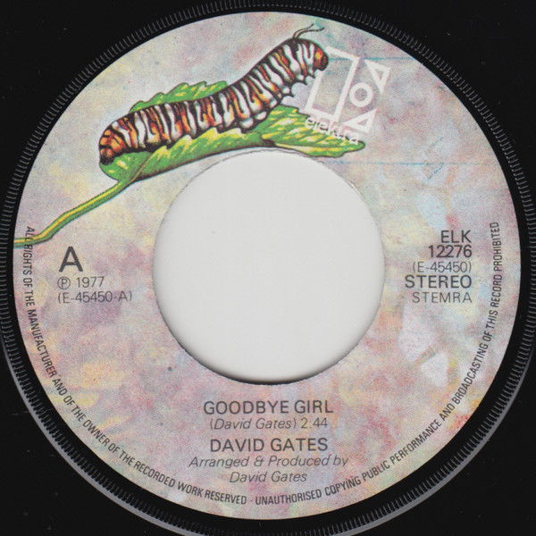 David Gates – Goodbye Girl (1978) – Foto 2