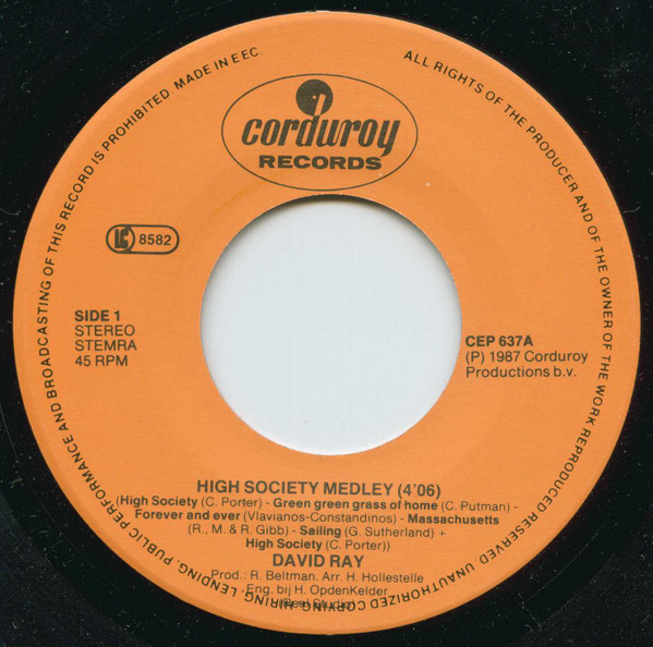 David Ray (3) – High Society Medley (1987) – Foto 2