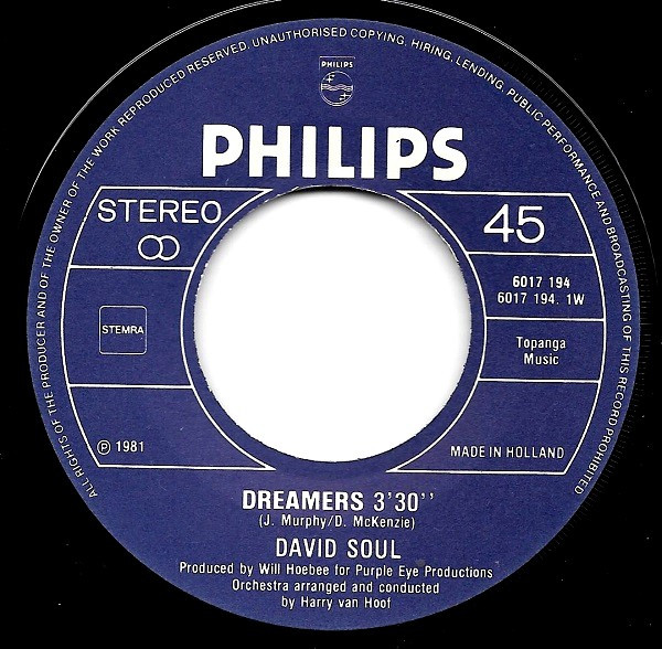 David Soul – Dreamers (1981) – Foto 2