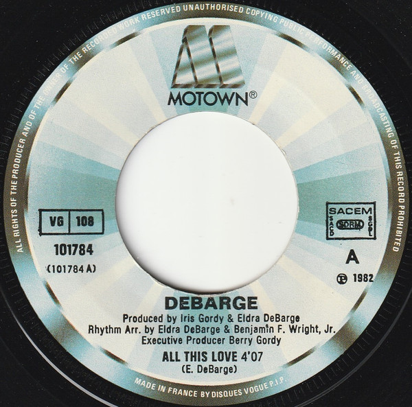 DeBarge – All This Love (1982) – Foto 2