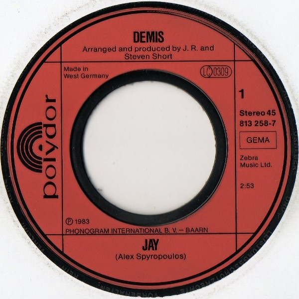 Demis Roussos – Jay (1983) – Foto 2