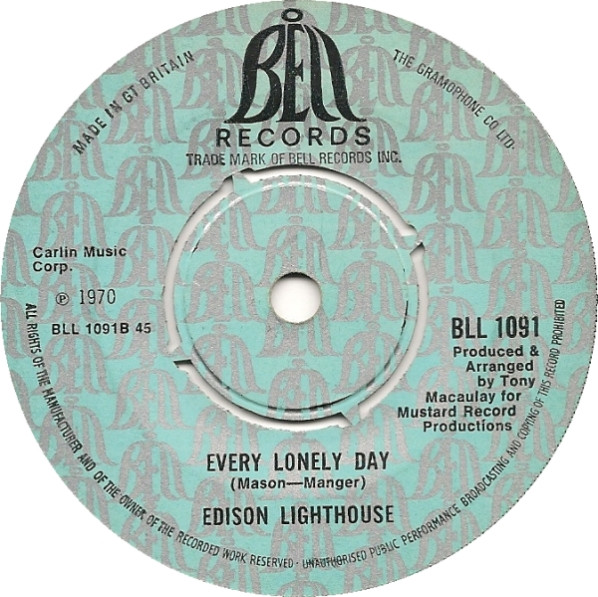 Edison Lighthouse – Love Grows (Where My Rosemary Goes) (1970) – Foto 1
