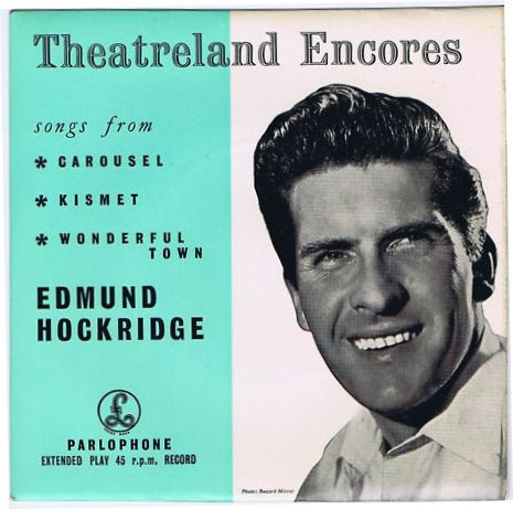 Edmund Hockridge – Theatreland Encores (1957) – Hoes