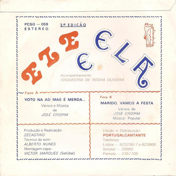 Ele E Ela – Voto Na AD Mas É Merda... (1980) – Foto 3