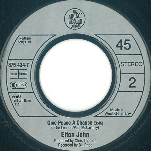 Elton John – Club At The End Of The Street (1990) – Foto 1