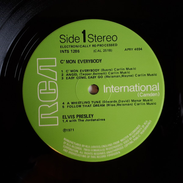 Elvis Presley – C'mon Everybody (1971) – Foto 2