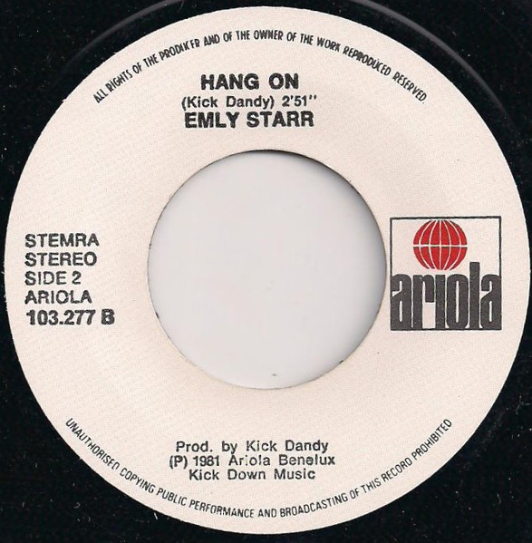 Emly Starr – Sweet Lips / Hang On (1981) – Foto 1