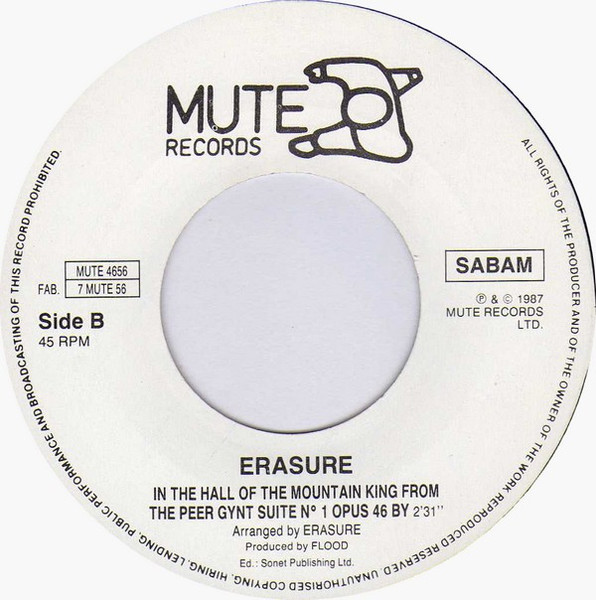 Erasure – It Doesn't Have To Be (1987) – Foto 1