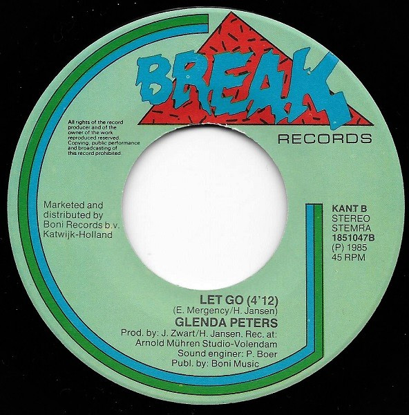 Glenda Peters – Never Leave You Again (1985) – Foto 1
