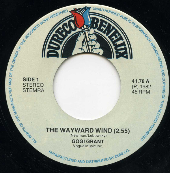Gogi Grant – The Wayward Wind (1982) – Foto 2