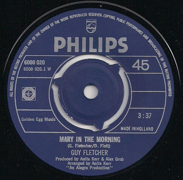 Guy Fletcher (2) – Mary In The Morning (1971) – Foto 2