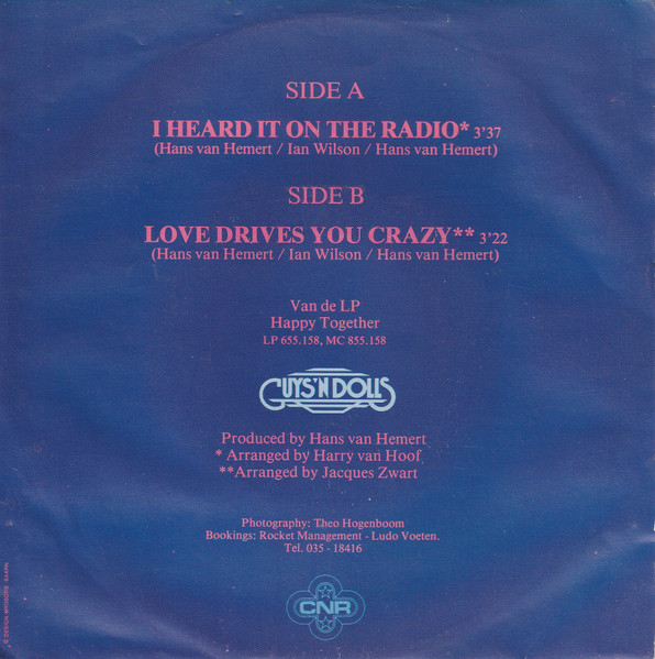 Guys 'n Dolls – I Heard It On The Radio (1982) – Foto 3