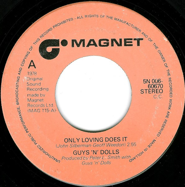 Guys 'n Dolls – Only Loving Does It (1978) – Foto 2