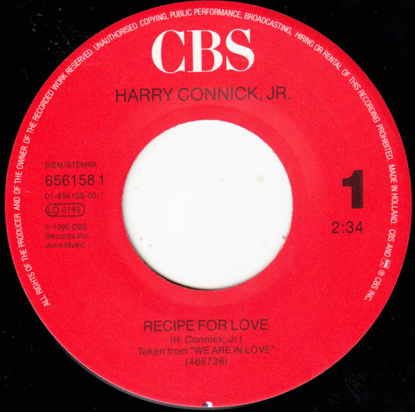 Harry Connick, Jr. – Recipe For Love (1990) – Foto 2