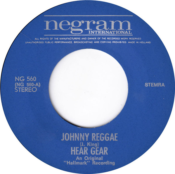 Hear Gear – Johnny Reggae (1971) – Foto 2