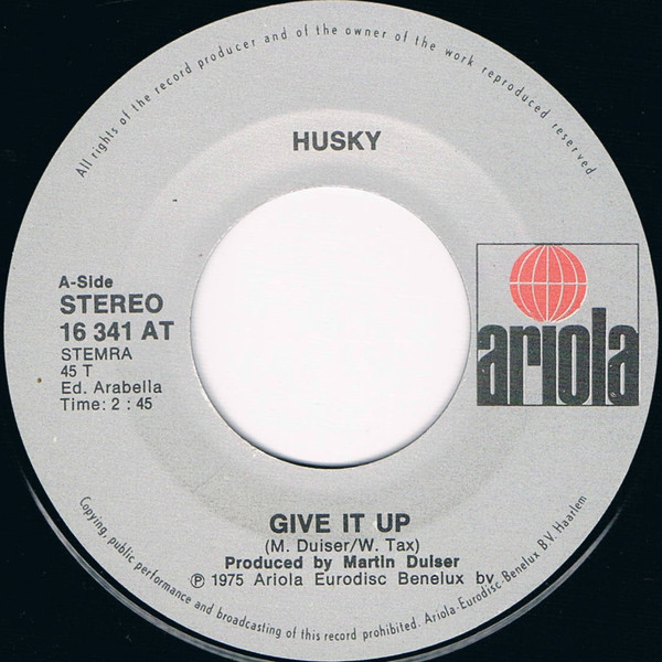 Husky (2) – Give It Up (1975) – Foto 2