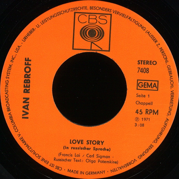 Ivan Rebroff – Love Story (1971) – Foto 2