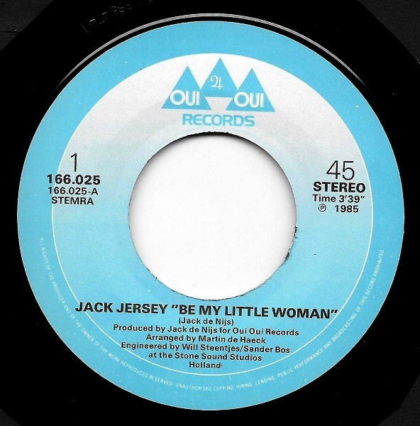Jack Jersey – Be My Little Woman (1985) – Foto 2