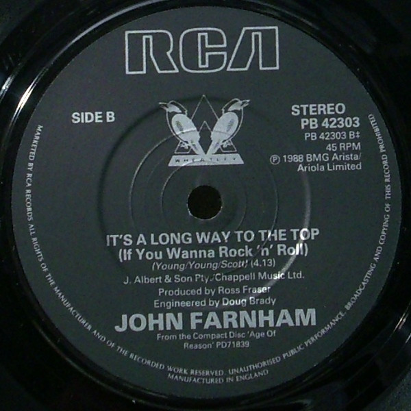 John Farnham – Two Strong Hearts (1989) – Foto 1
