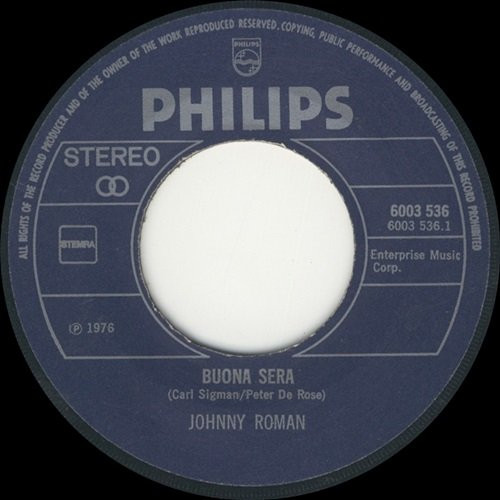Johnny Roman – Buona Sera (1976) – Foto 2