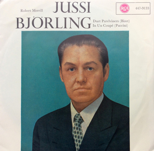 Jussi Björling – Duet Parelvissers / In Un Coupé – Hoes