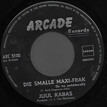 Juul Kabas – Die Smalle Maxi - Frak / Spek Mee Eieren (1970) – Foto 2