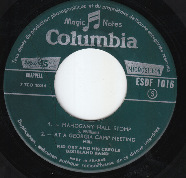 Kid Ory And His Creole Jazz Band – Tiger Rag (1955) – Foto 1