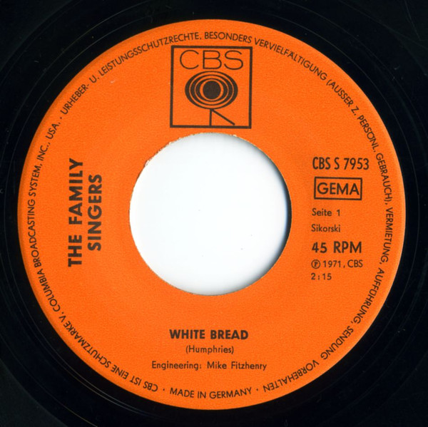 Les Humphries Singers – White Bread (1971) – Foto 2