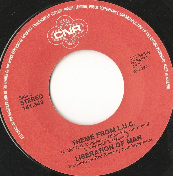Liberation Of Man – Love Is Under Control / Theme From L.U.C. (1976) – Foto 1