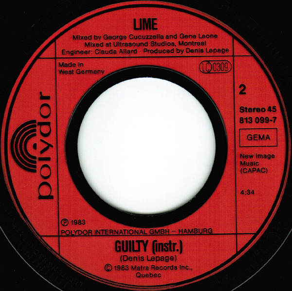 Lime (2) – Guilty (1983) – Foto 1