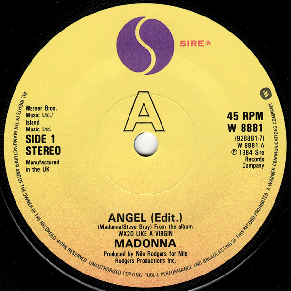 Madonna – Angel (1985) – Foto 2
