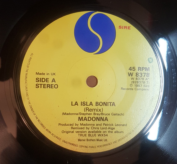 Madonna – La Isla Bonita (Remix) (1987) – Foto 1