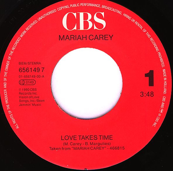 Mariah Carey – Love Takes Time (1990) – Foto 2