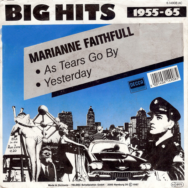 Marianne Faithfull – As Tears Go By / Yesterday (1987) – Foto 3