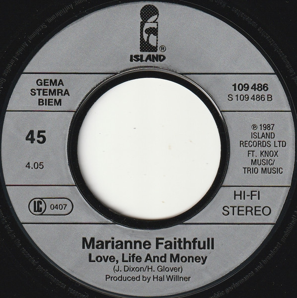 Marianne Faithfull – Boulevard Of Broken Dreams (1987) – Foto 1