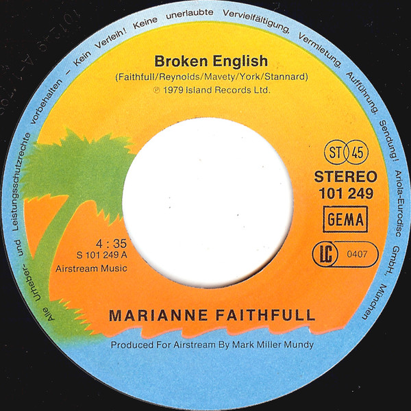 Marianne Faithfull – Broken English (1980) – Foto 2